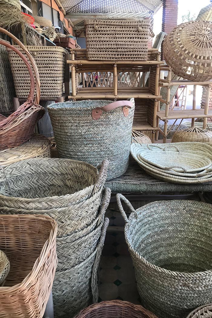 Baskets in Morocco