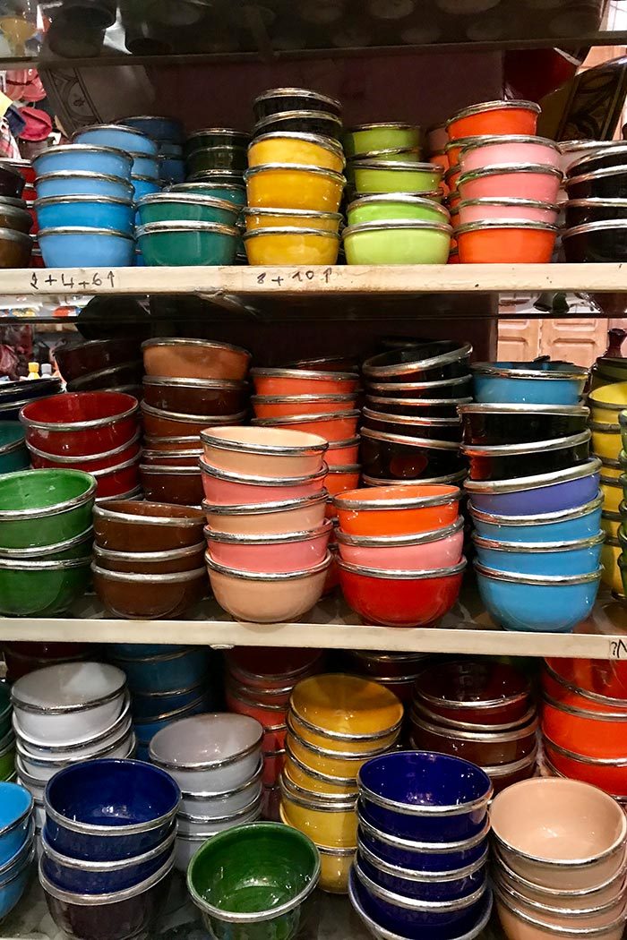 Bowls in Morocco
