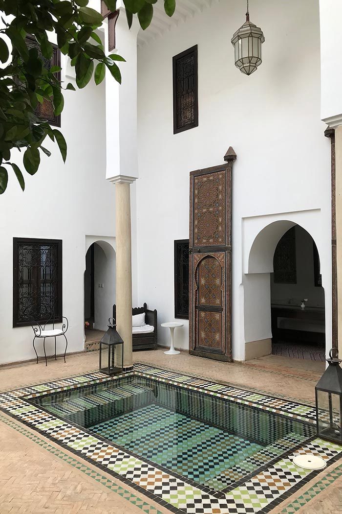 Pool in Morocco
